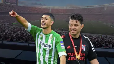 Guido Rodríguez y Marcelo Gallardo.