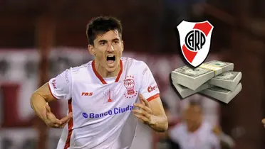 Ignacio Pussetto, figura de Huracán en la Copa de la Liga 2024.