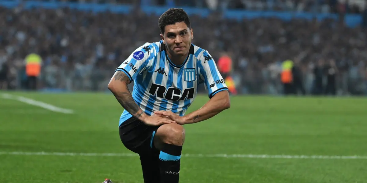 Juan Fernando Quintero en Racing