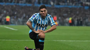 Juan Fernando Quintero en Racing