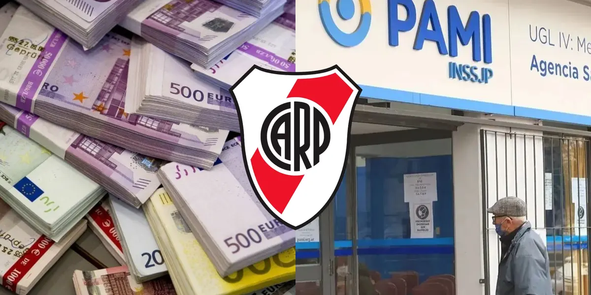 Jubilado en el PAMI y Fajo de Billetes en Euros