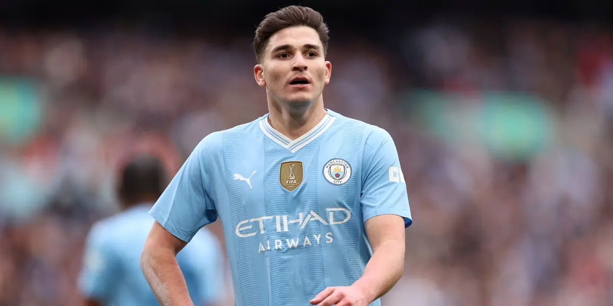 Julián Álvarez en Manchester City
