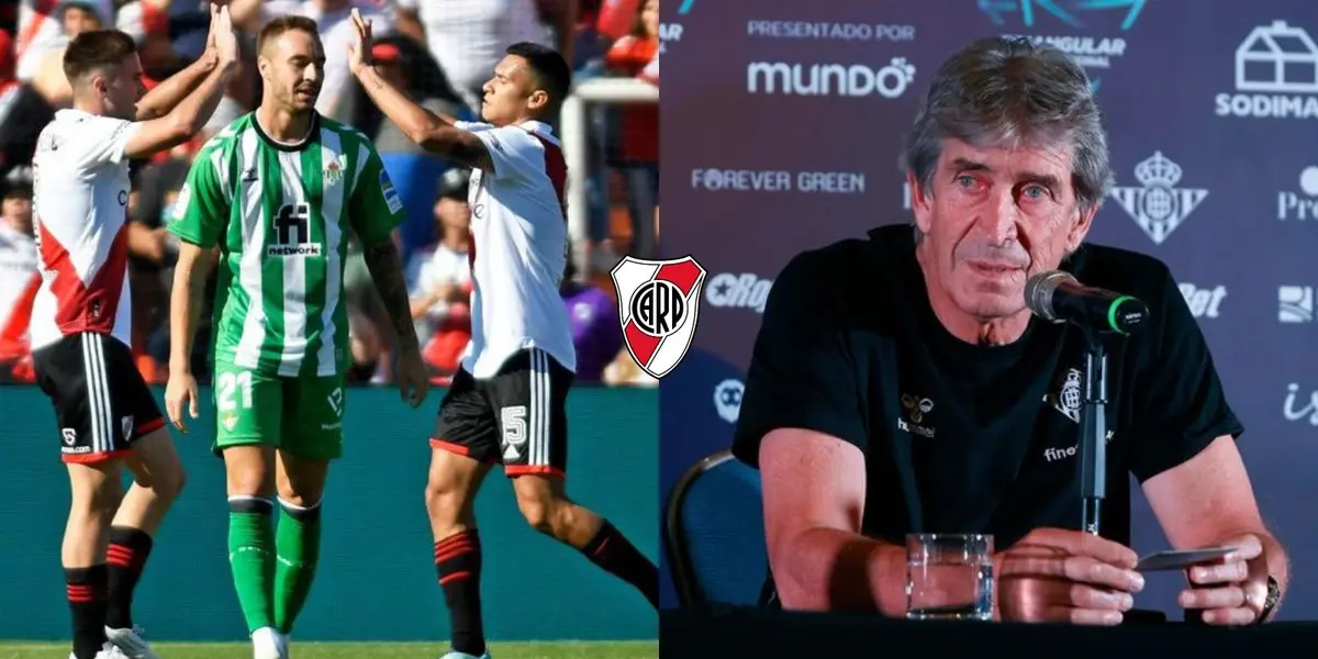La cuenta oficial del Betis subió un posteo elogiando a River