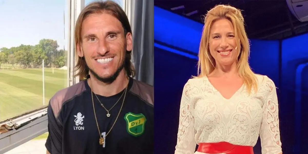 La periodista de ESPN cruzó al entrenador de Defensa y Justicia