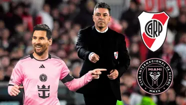 Lionel Messi - Marcelo Gallardo (Foto: River Plate)