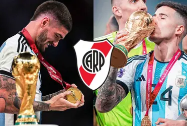 Los dos mediocampistas se cruzaron en el campo de juego