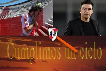 Los fanáticos del Millonario apuntaron contra el entrenador