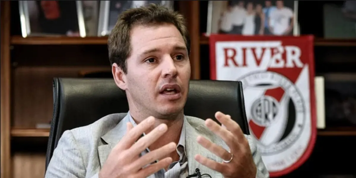 Los fanáticos del Millonario se expresaron contra el Presidente del club