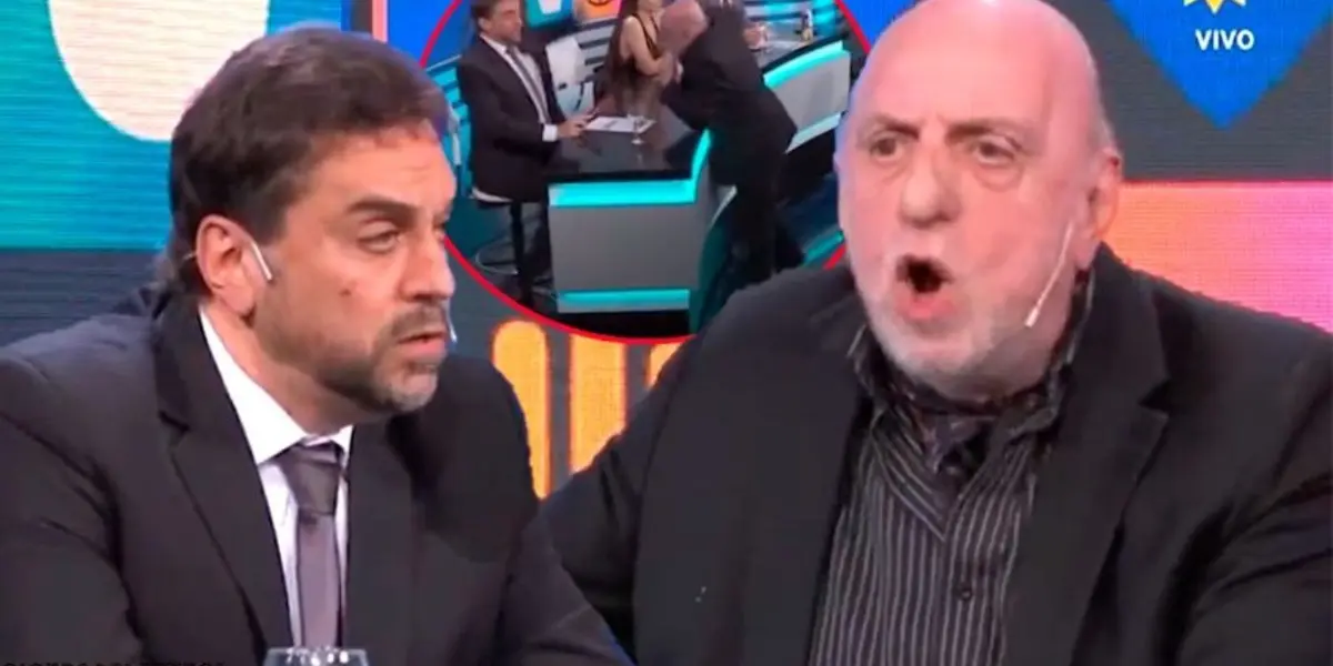 Los periodistas se cruzaron en canal 13 y casi termina todo mal