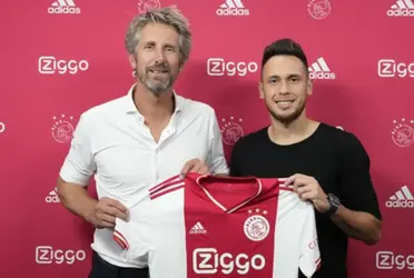 Lucas Ocampos tuvo su debut oficial con la camiseta del Ajax