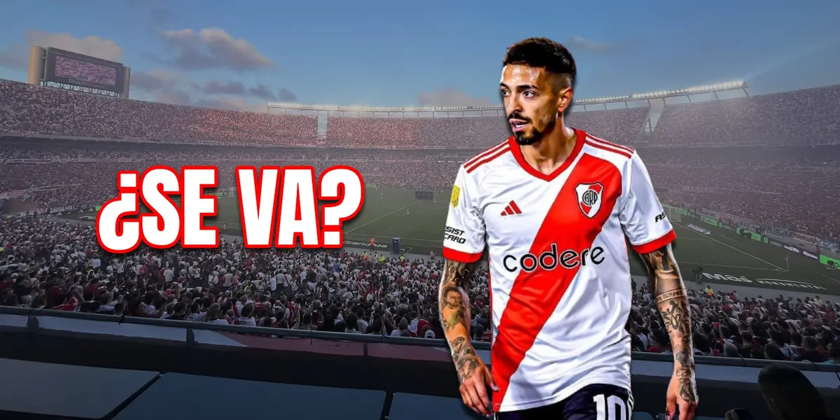 Manuel Lanzini, el '10' de River Plate.