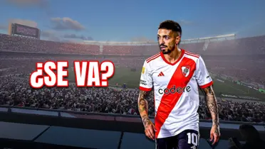 Manuel Lanzini, el '10' de River Plate.