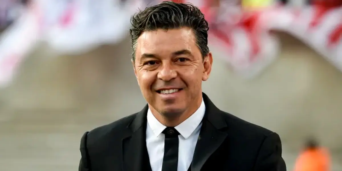 Marcelo Gallardo contento en River Plate