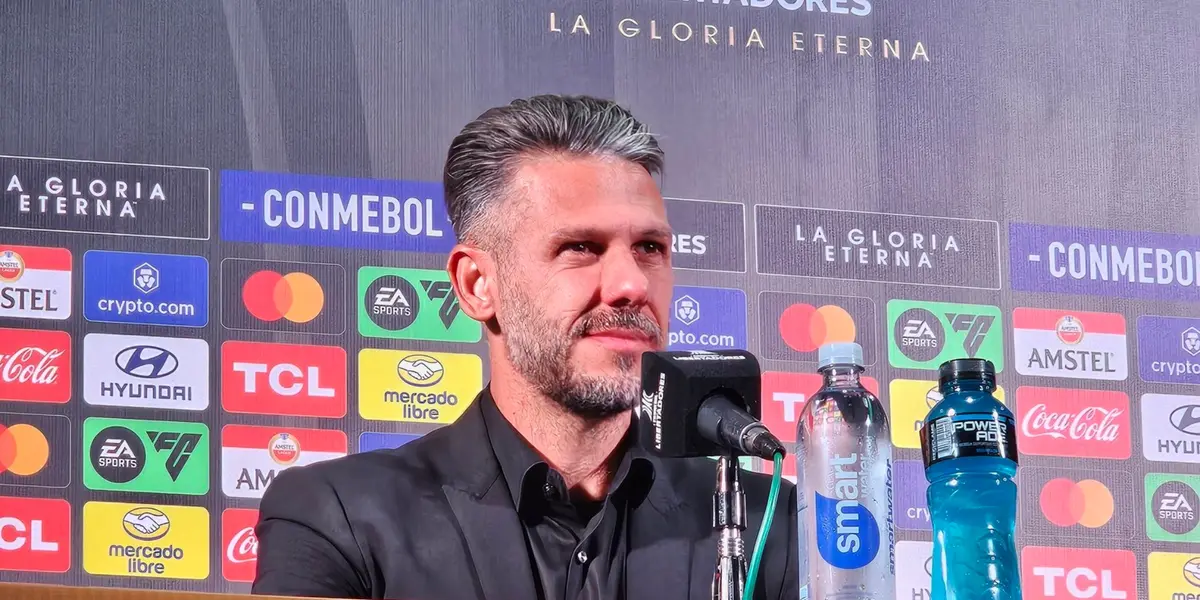 Martín Demichelis en rueda de prensa.