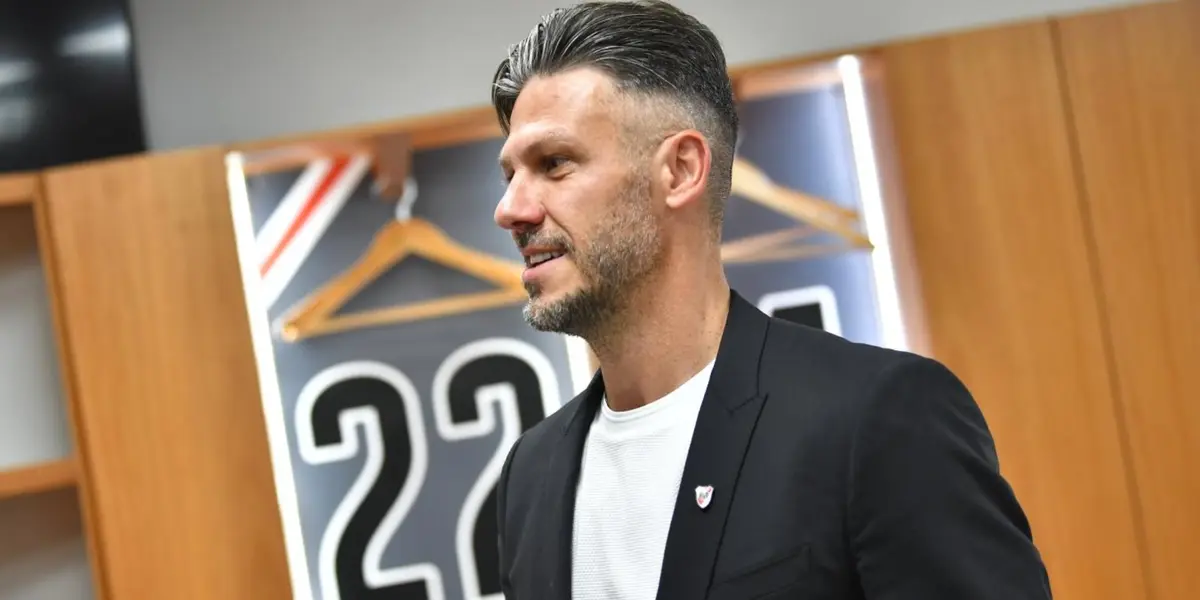 Martín Demichelis, primer día en River