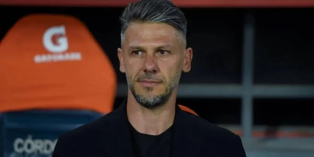 Martín Demichelis serio en River