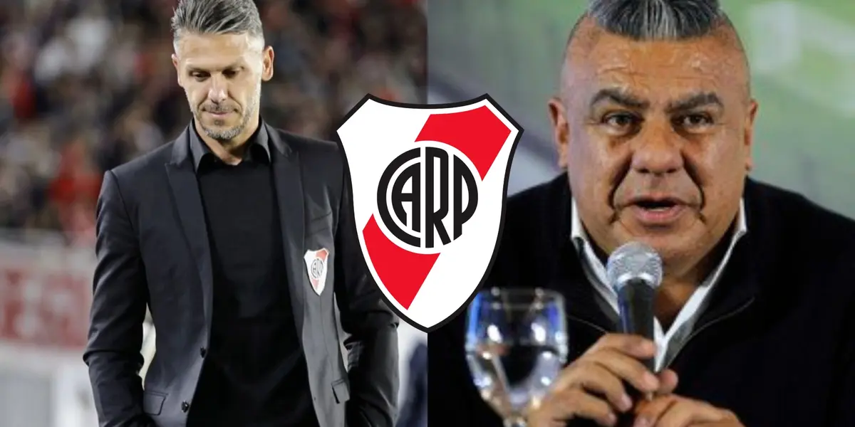 Martín Demichelis y Chiqui Tapia, Presidente de AFA