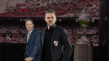 Martín Demichelis y Jorge Brito.