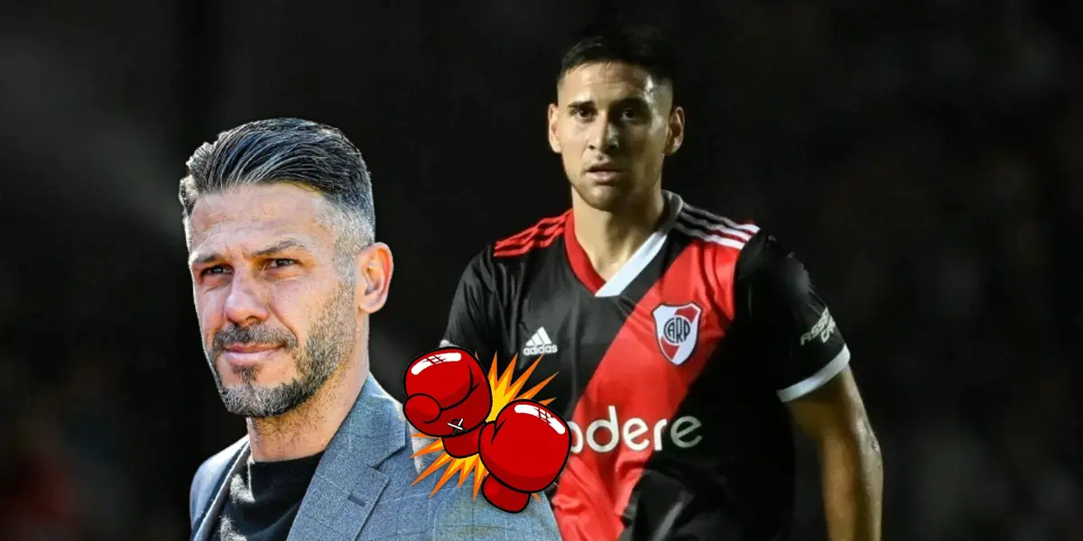 Martín Demichelis y Rodrigo Villagra.