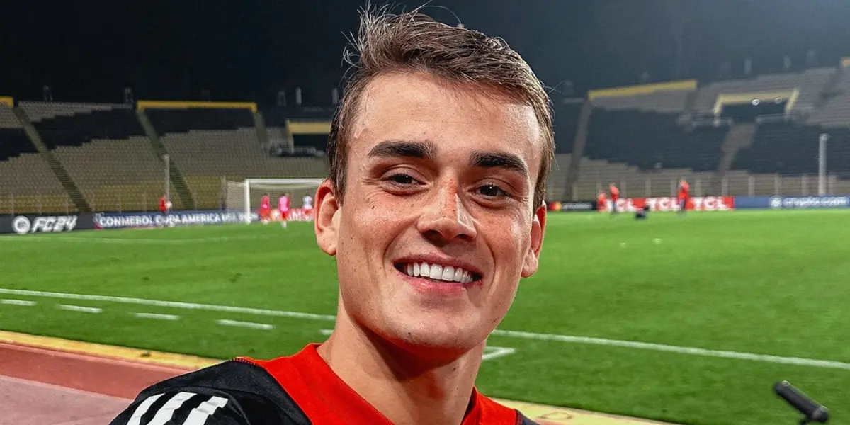 Nicolás Fonseca contento en River