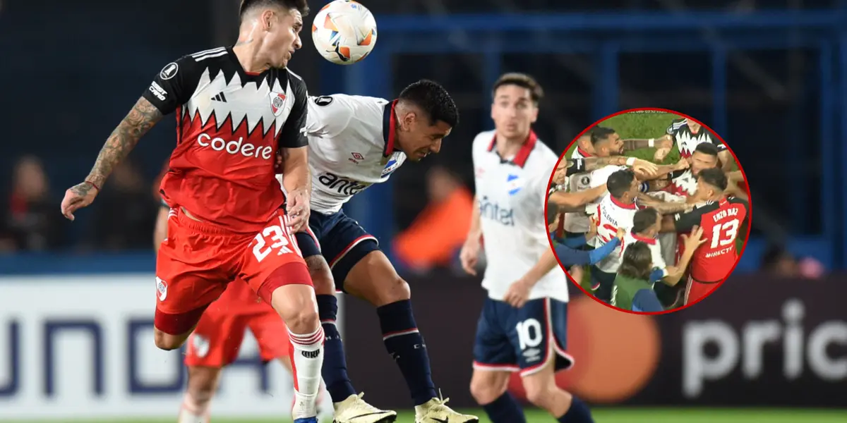 River vs Nacional por Copa Libertadores.