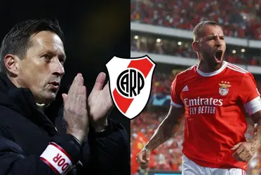 Roger Schmidt se refirió al futuro del zaguero central en el equipo portugués