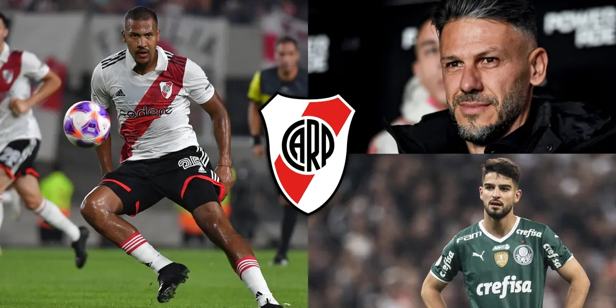 Salomón Rondón y José Manuel López.