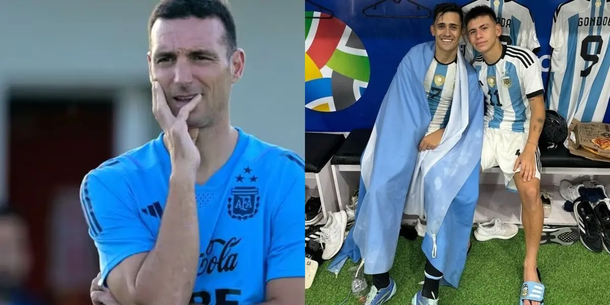 Scaloni sigue de cerca a un jugador de River