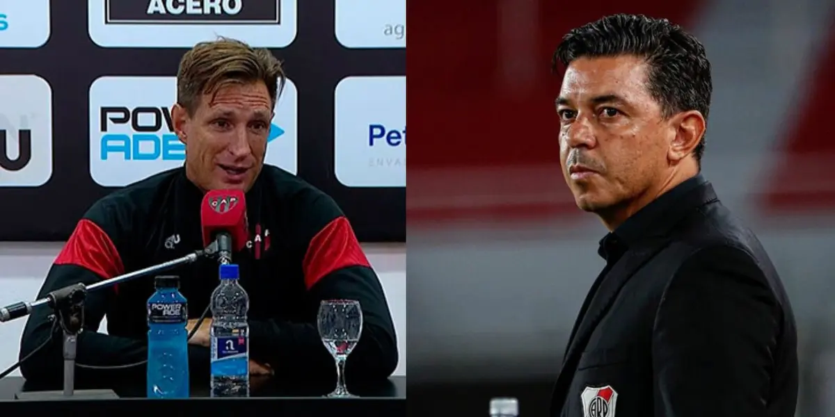 Tras dejar afuera a River Plate de la Copa Argentina, el entrenador del Patrón habló sobre el Muñeco