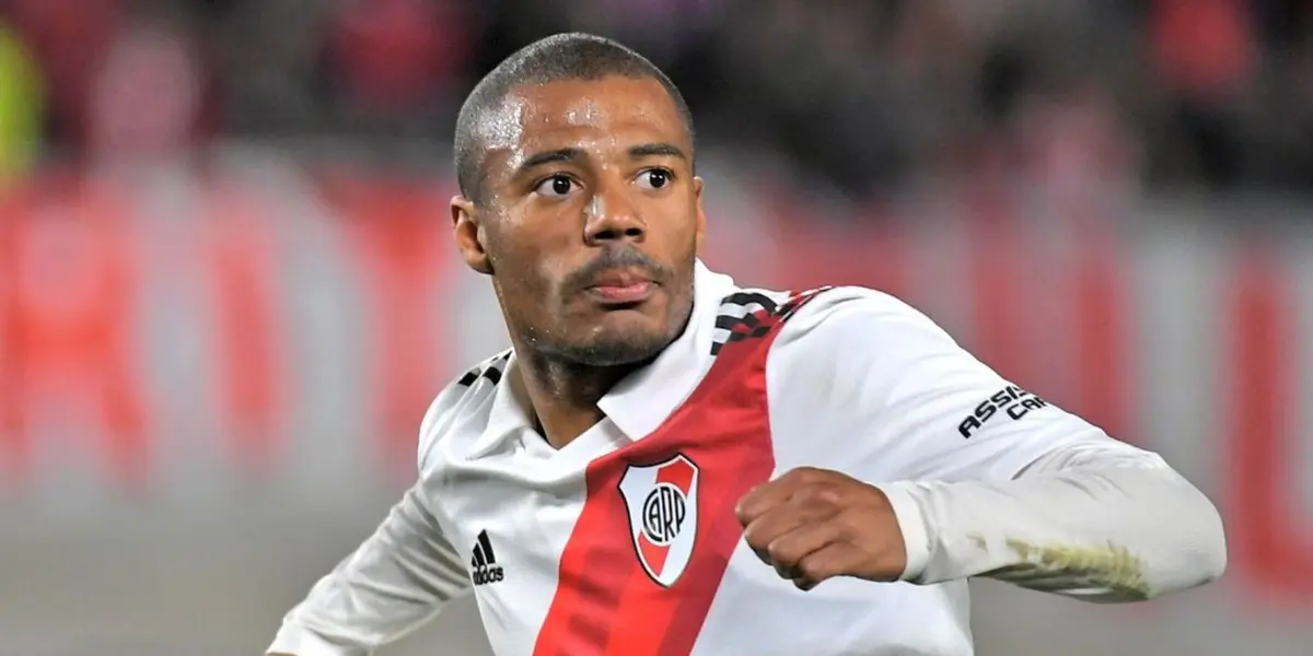 Tras su enorme partido frente a Barracas Central el uruguayo habló sobre su continuidad en River